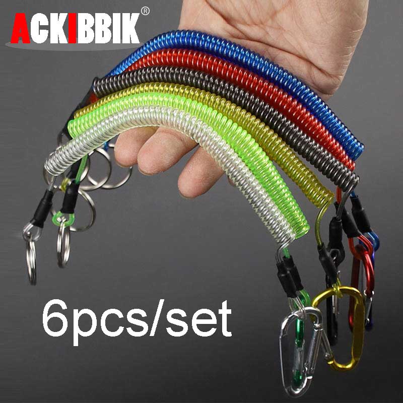 Fishing Kayak Paddle Leash - Ackibbik 6 buah tali pancing dengan