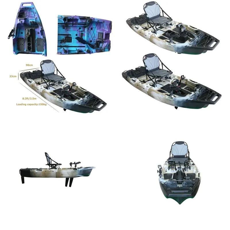 Fishing Kayak Pedal Drive - Kayak Pedal Drive Modular 8 kaki