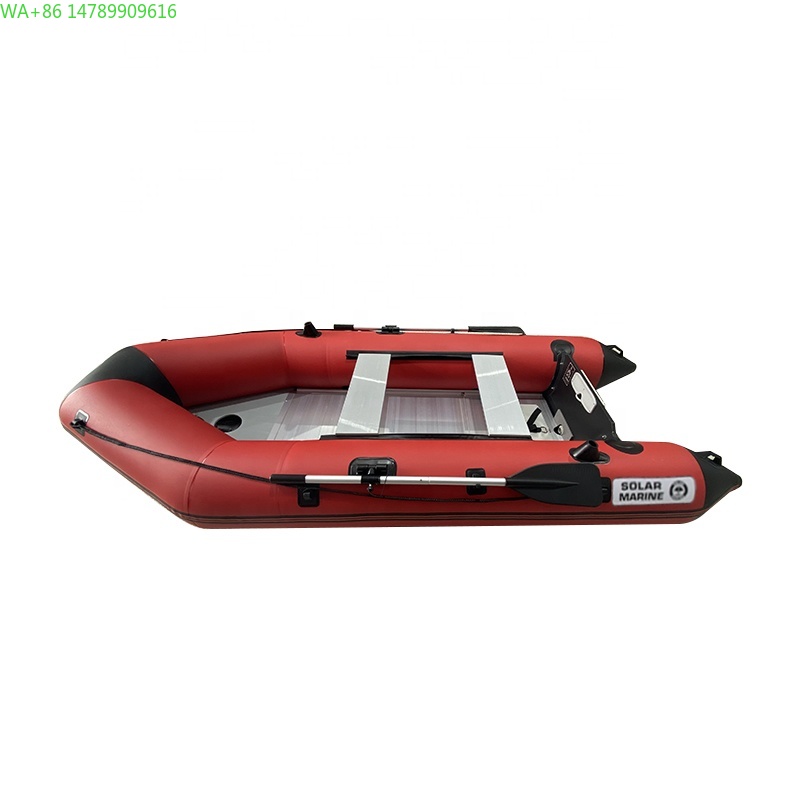 Fishing Kayak Inflatable - Perahu Karet PVC 11.8ft Tenaga Surya