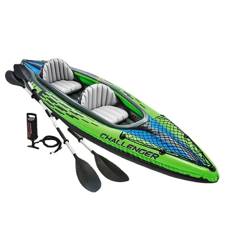 Fishing Kayak Inflatable - Perahu Karet Tiup untuk 1/2 Orang,