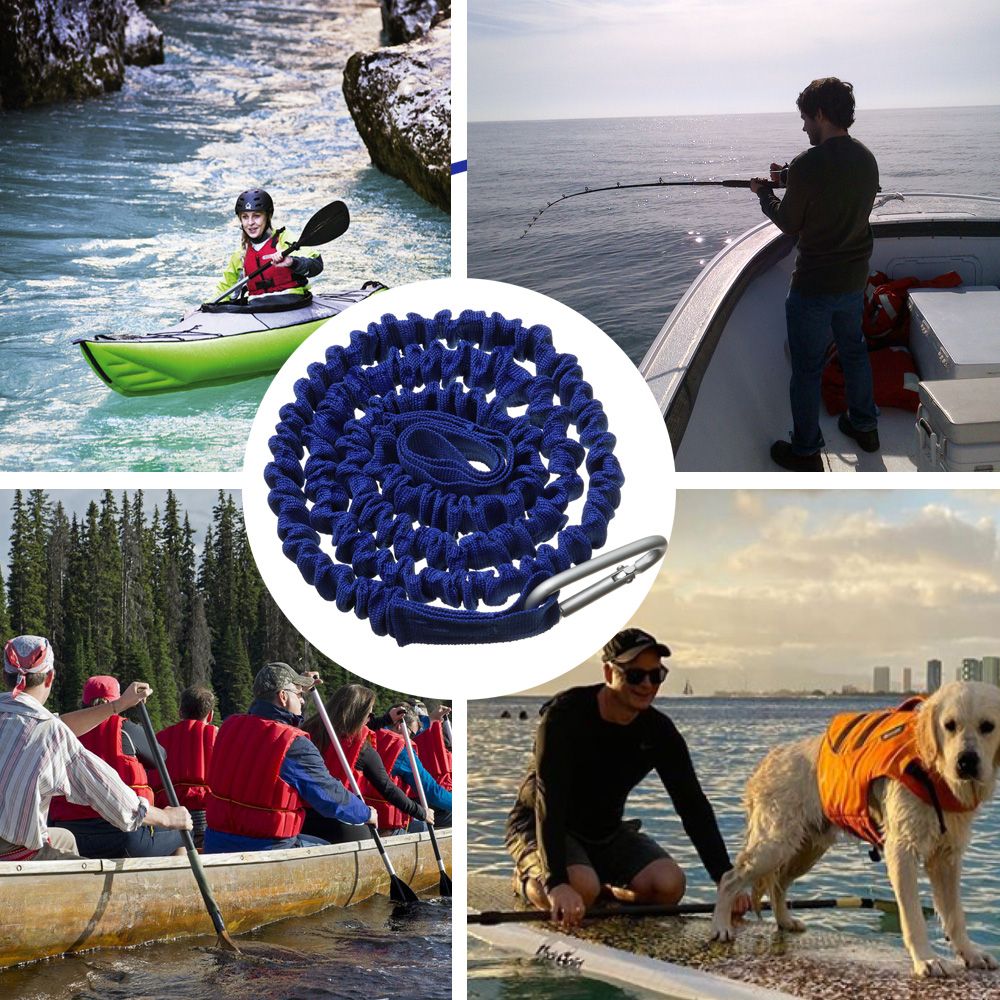 Tali keamanan tongkat pancing, - Fishing Kayak Paddle Leash ulasan dan harga
