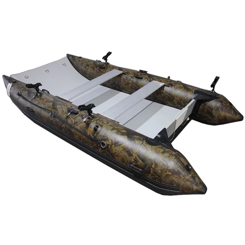 Perahu Katamaran Tiup PVC Kare - Fishing Kayak Inflatable ulasan dan harga