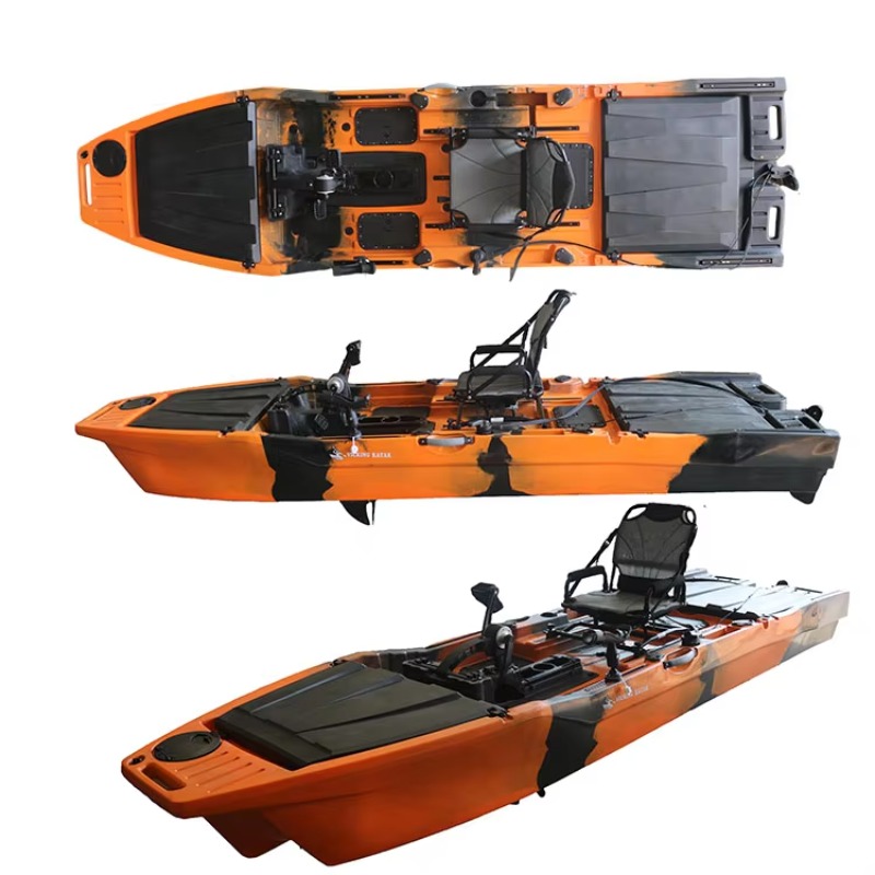 Kayak Tunggal Vicking 12.6FT d - Fishing Kayak Trolling Motor ulasan dan harga