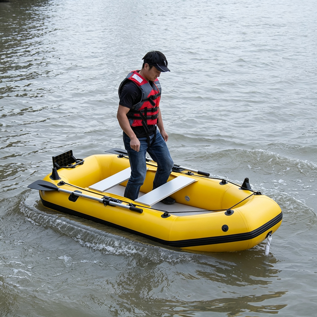 Model Baru Kayak Tiup Panjang  - Fishing Kayak Inflatable ulasan dan harga