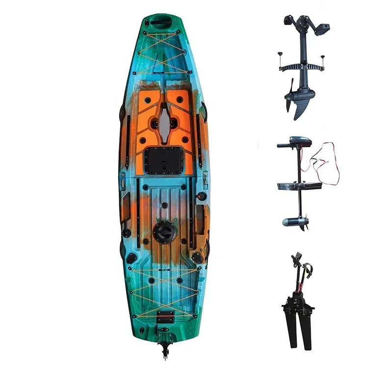Perahu Lipat Plastik 9.5ft unt - Fishing Kayak Pedal Drive ulasan dan harga