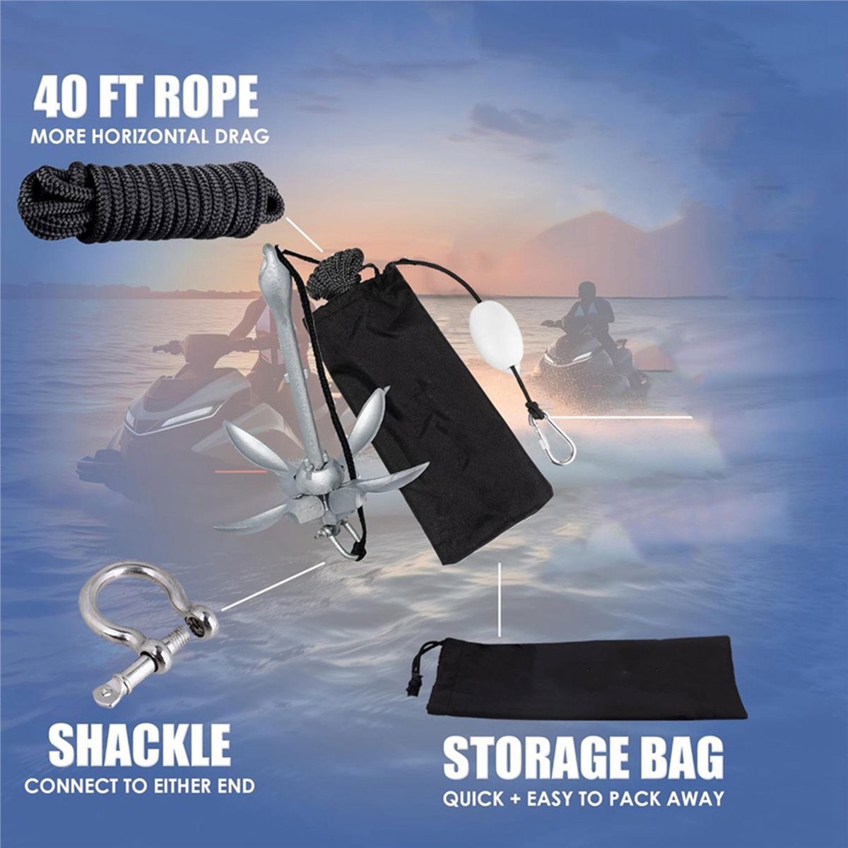 Diskon Besar Jangkar Kayak, Ki - Fishing Kayak Anchor ulasan dan harga