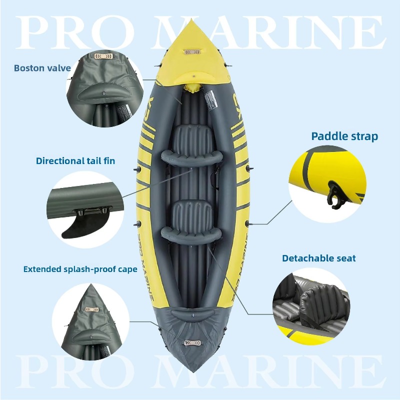 Perahu Tiup Serbaguna untuk Sp - Fishing Kayak Inflatable ulasan dan harga