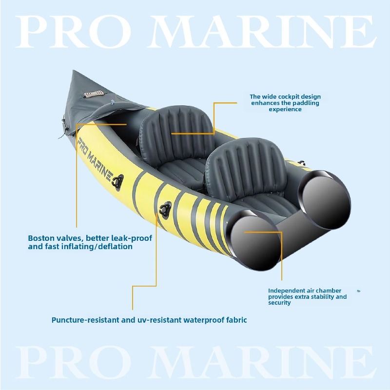 Perahu Tiup Serbaguna untuk Sp - Fishing Kayak Inflatable ulasan dan harga