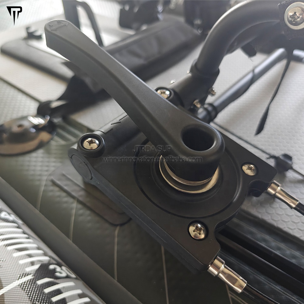 Kayak Tiup Baru JTRDA 2024 Pes - Fishing Kayak Pedal Drive ulasan dan harga