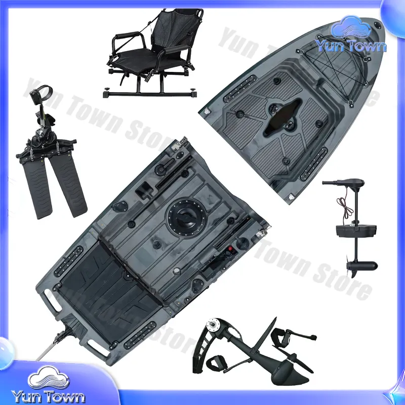 Kayak Modular 9.5ft Sit On Top - Fishing Kayak Pedal Drive ulasan dan harga