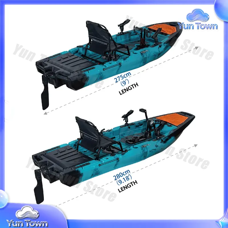 Kayak Modular 9.5ft Sit On Top - Fishing Kayak Pedal Drive ulasan dan harga