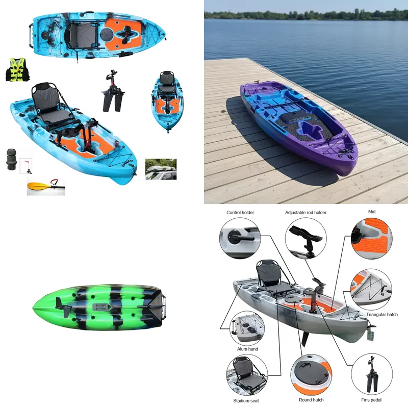 Perahu Kano Viking Ocean Singl - Fishing Kayak Pedal Drive ulasan dan harga