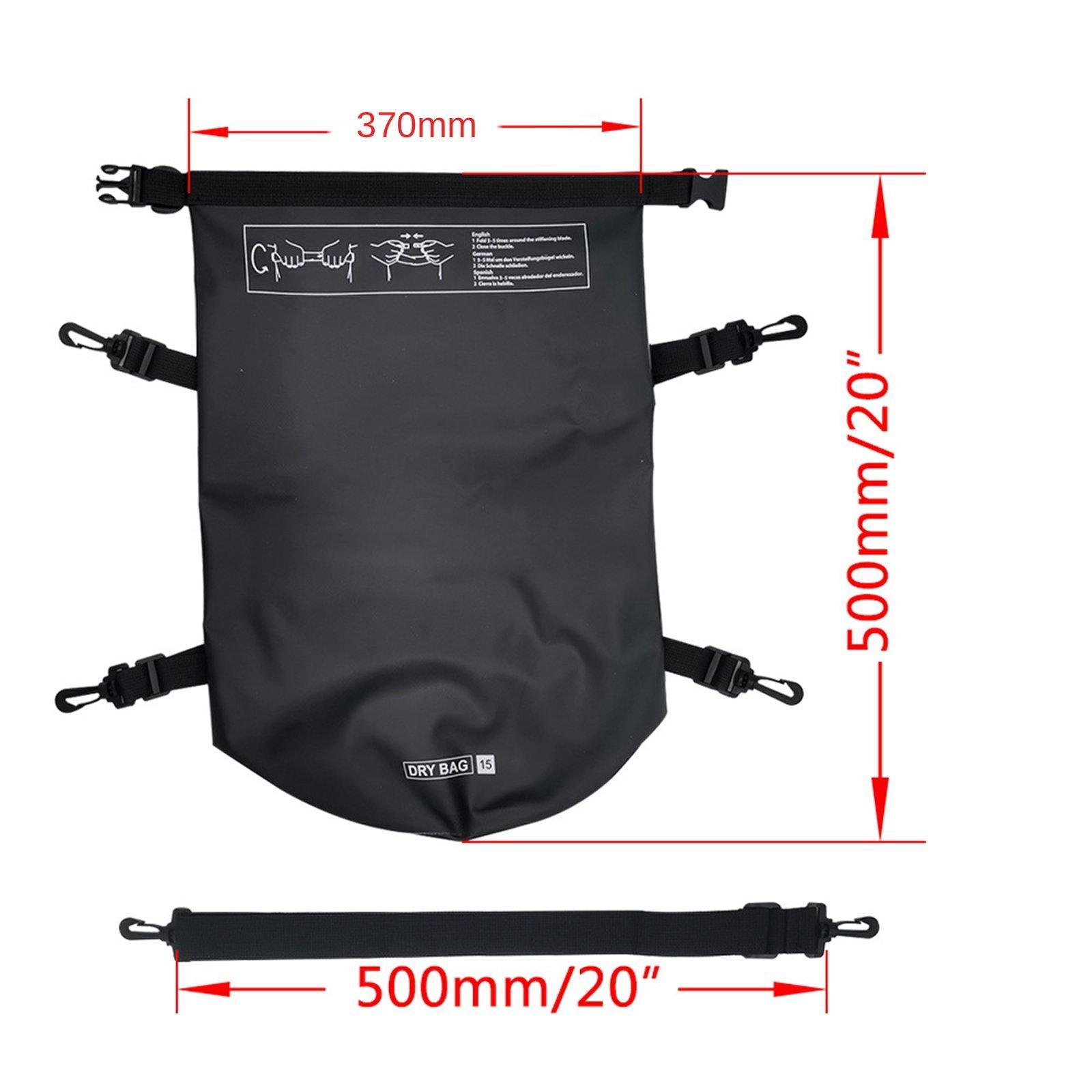 Tas Kering Tahan Air dengan Ta - Fishing Kayak Storage Bag ulasan dan harga