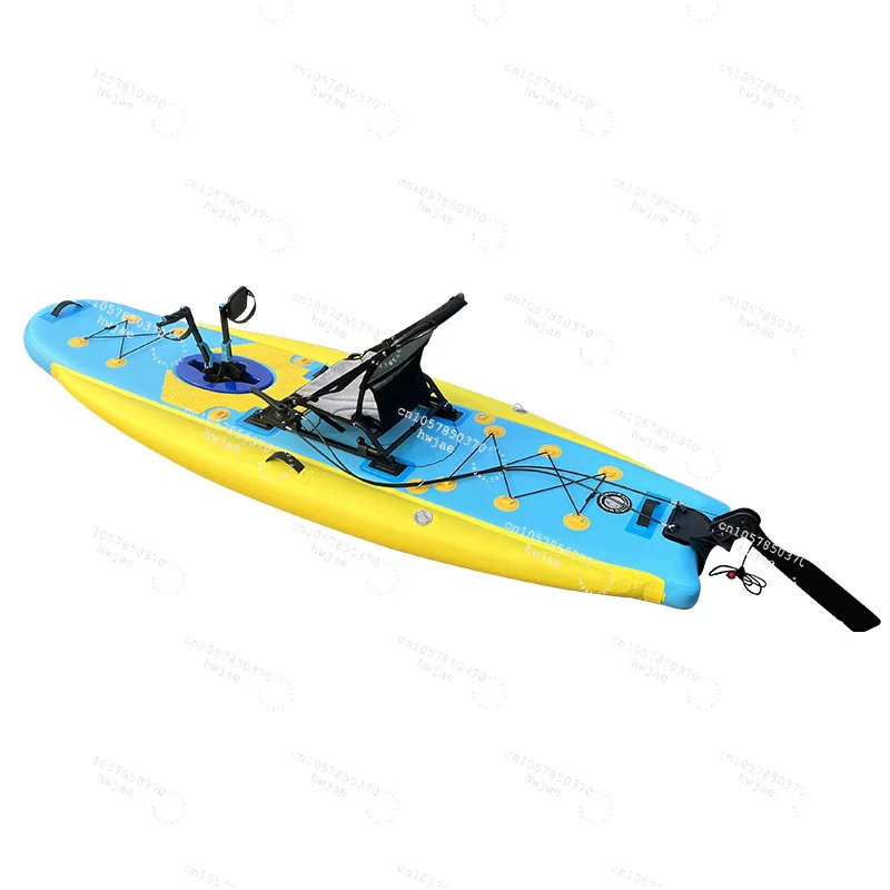 Kayak Pedal Tiup dengan Logo K - Fishing Kayak Inflatable ulasan dan harga