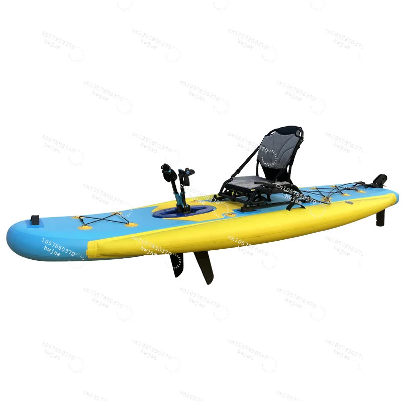 Kayak Pedal Tiup dengan Logo K - Fishing Kayak Inflatable ulasan dan harga